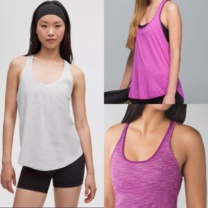 Lululemon Women's Racerback Tank Tops x3 Bundle